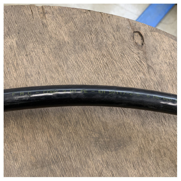 Cable COAX 3 NT 20 PE de alta calidad para uso marítimo 202 m - Cable coaxial duradero resistente a los rayos UV para uso marítimo y en exteriores