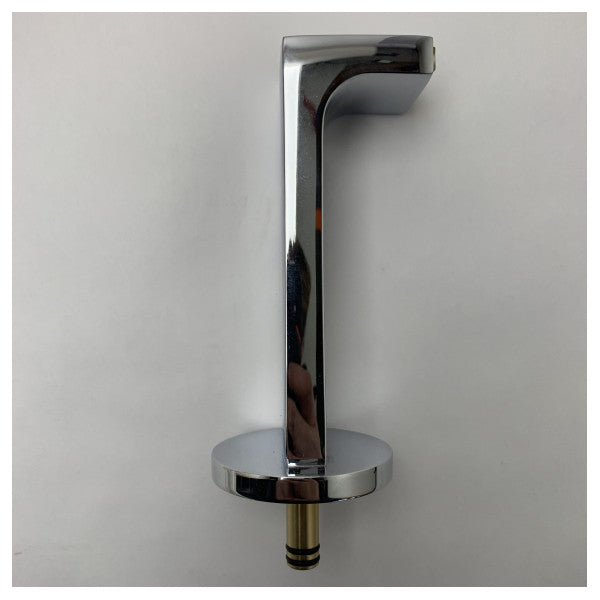 Chromowana, jednouchwytowa klapka z blokadą przepływu wody Ritmonio - H0BA1442DXCRL