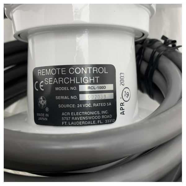 ARC RCL-100D 24 V Luz de búsqueda controlada remota