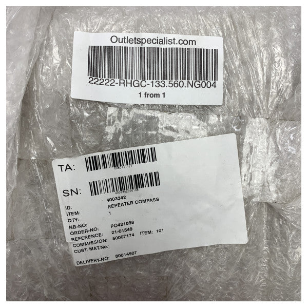 Bússola repetidora Raytheon Anschutz 133.560