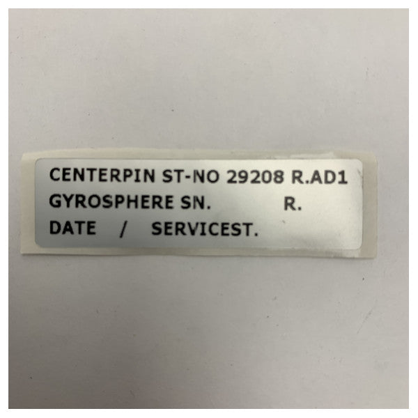 Sperry Marine ジャイロコンパスセンタリングピン - 耐腐食性舶用ナビゲーションコンポーネント - 029208-0000-000