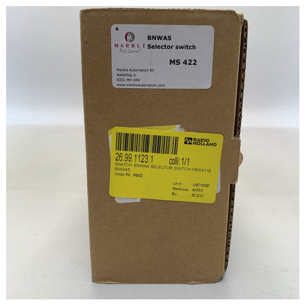 Селекторний вимикач Marble MS422 BNWAS