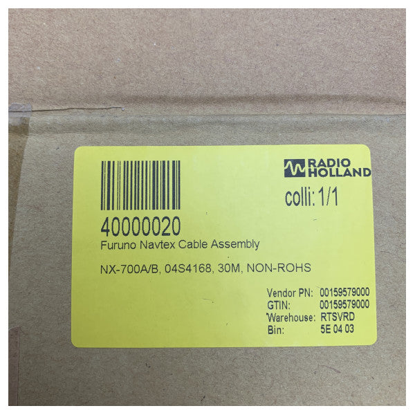 Кабел за антената Furuno Navtex 30м за морски приемник NX-700A NX-700B - 04S4168