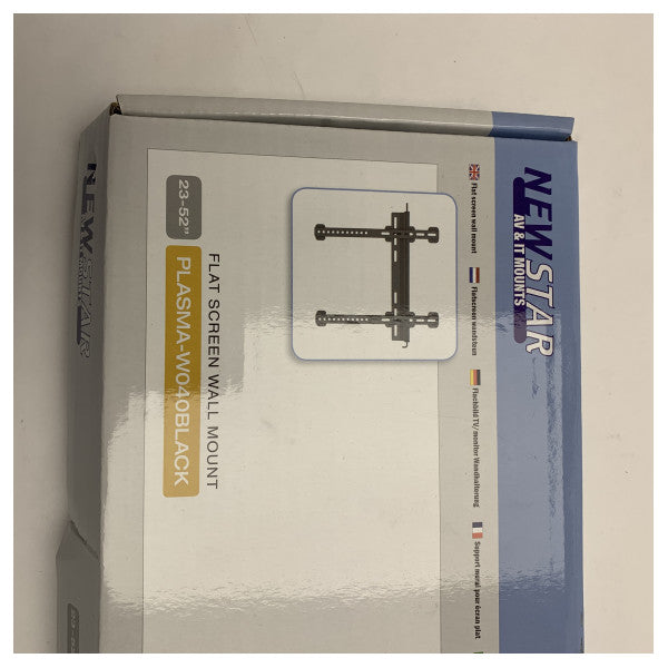 Supporto da parete universale Newstar per TV da 23 a 52 pollici - VESA compatibile e robusto