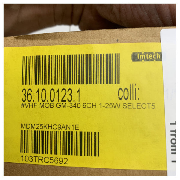 Motorola GM340 VHF морска радиостанция - надеждна двупосочна комуникация за лодки и кораби