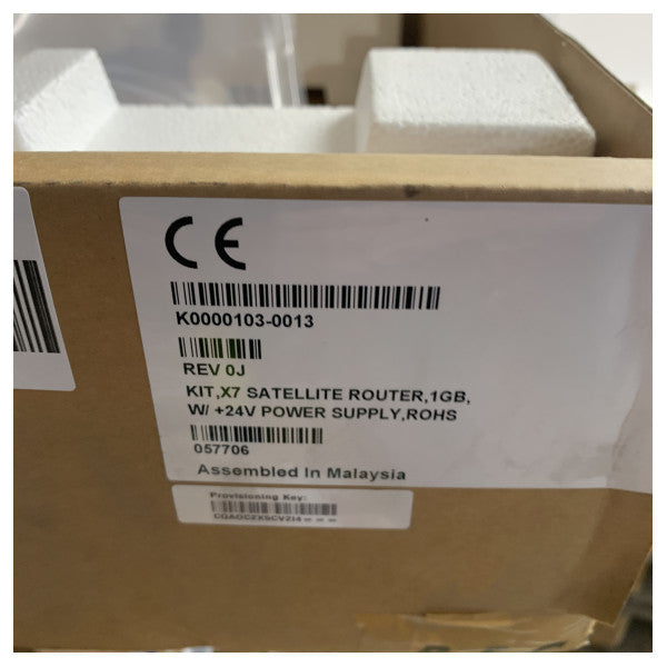 iDirect X7 Серія супутниковий маршрутизатор - модем K0000103-0013