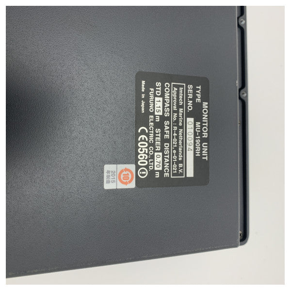 Furuno Marine Radar Monitor RHRS2014 MU190 - Professionele Scheepvaart Navigatieweergave met Meerdere Ingangen