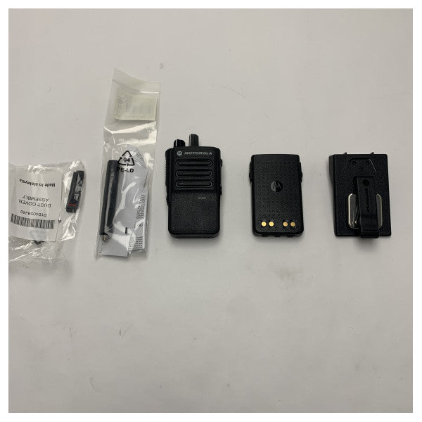 海上およびプロフェッショナル用のモトローラ DP3441 UHF ハンドヘルド二方向無線 - MDH69RDC9KA2AN