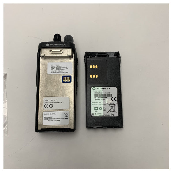 Motorola GP360 2-way VHF Handheld Marine Radio - 5W 136-174MHz