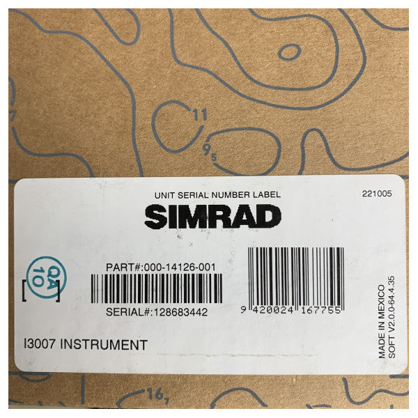Simrad I3007 Strument marittimu Display - 7 pulg Multi-Funzjoni Display - 000-14126-001