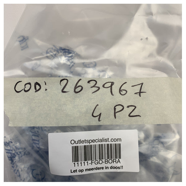 Cantalupi BORA series wall mounted adjustable reading light chrome 12/24V