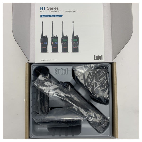 Entel HT883 ATEX UHF Radio Marino Bidirezionale IIA Entry LCD