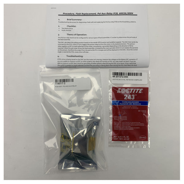 Cobham Sea Tel VSAT zamjenski komplet za relej 6003A/6004 Polang