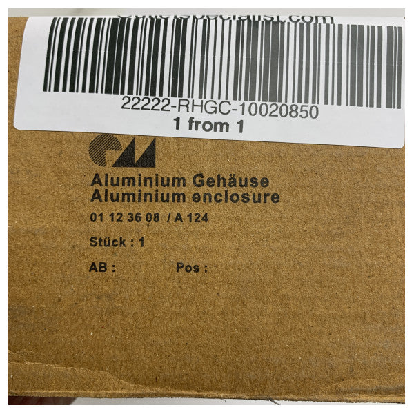 صندوق تقاطع الألمنيوم Rittal IP66 من الدرجة البحرية - حاوية كهربائية قوية مقاومة للعوامل الجوية