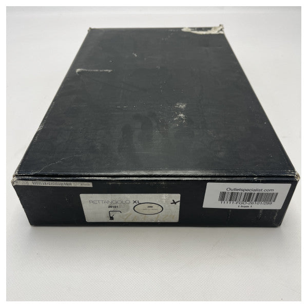 Gessi Rettangolo XL змішувач для умивальника запасні частини чорний 26101/299 - міцний змішувач для стічних вод з нержавіючої сталі для човнів