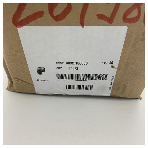 Изпускателно коляно от неръждаема стомана Riva с диаметър 50 мм - 267980