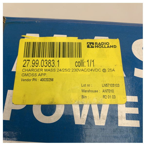 Mastervolt Mass 25A | 24V | 2-Exit DNV-GL Battery Charger-40720266