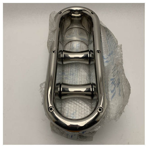 SCM fair lead oval 110 x 400 mm SP145 rustfrit stål