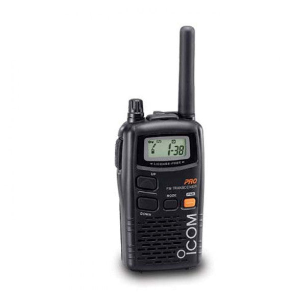 Icom IC-4088E UHF Handheld Marine Two-Way Radio - 69 Kanal LPD FM Walkie Talkie