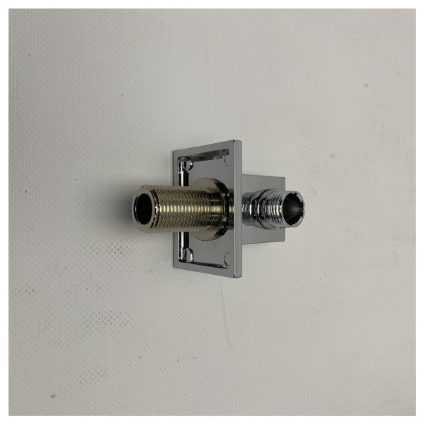 Kwadratowy, chromowany wlot wody ze stali nierdzewnej Gessi - 20169#031