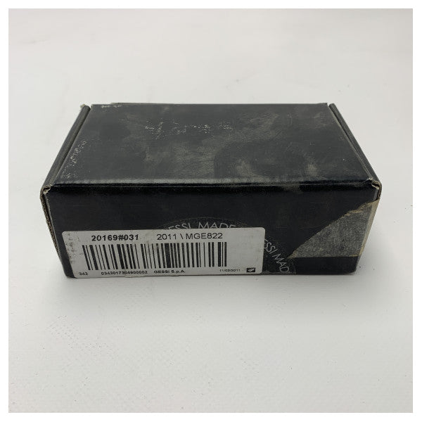 Kwadratowy, chromowany wlot wody ze stali nierdzewnej Gessi - 20169#031