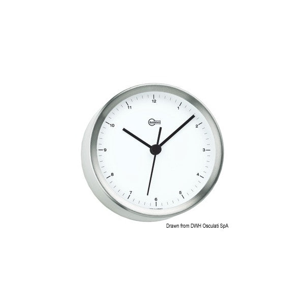 Marine Weather Station Barigo Steel with Barometer, Thermometer & Hygrometer - Durable Stainless Steel Instrument for Boats