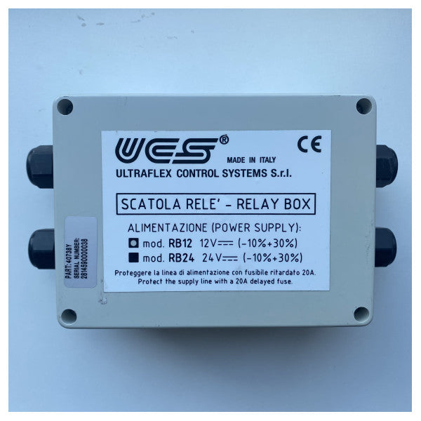 Контролна кутия Uflex RB12 12V за задвижване на люкове - 40738Y