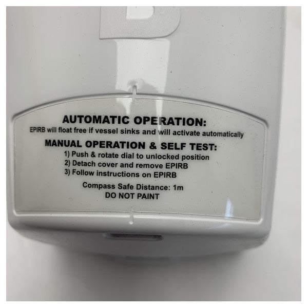 McMurdo Cobham EPIRB SAILOR 4065 406MHz Build-in GNSS - 404065B-00500