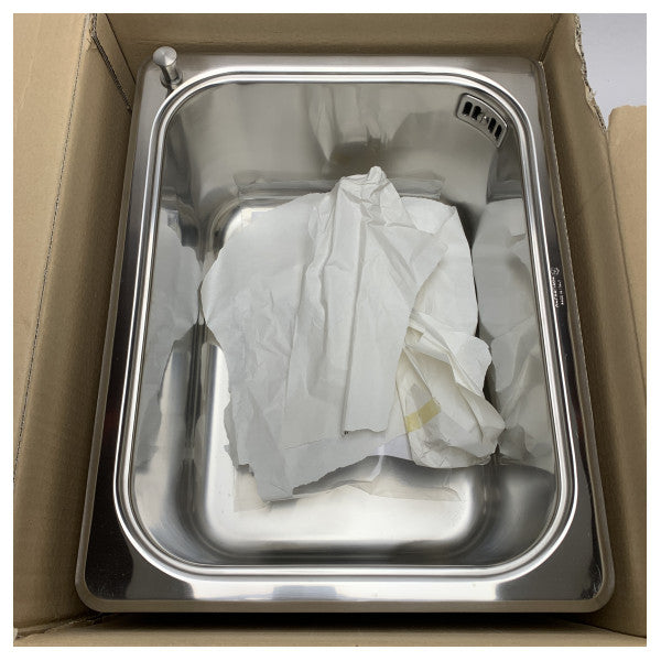 Alpes 282332 вбудована мийка для кухні VF 436-D з нержавіючої сталі