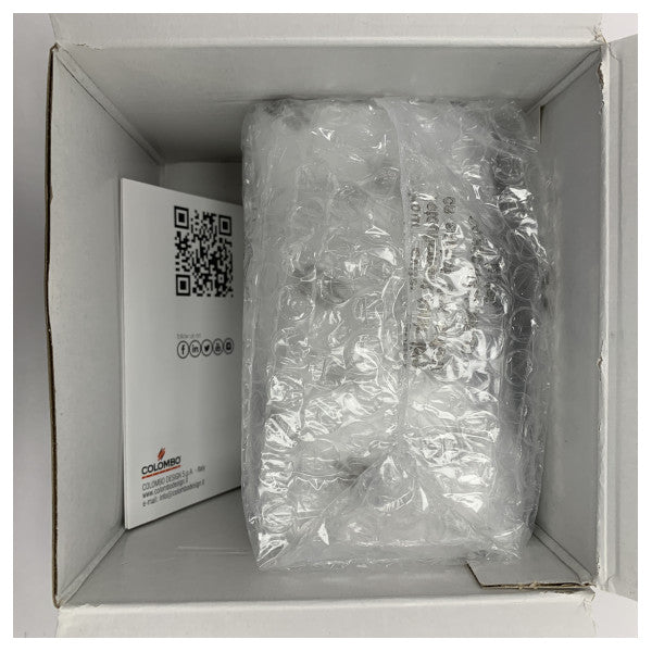 Suporte para escova de dentes cromado Colombo B1602 CL