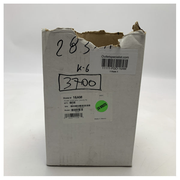 Pompa di sentina elettrica ad alta capacità Rule GPH3700 24V - 16AM