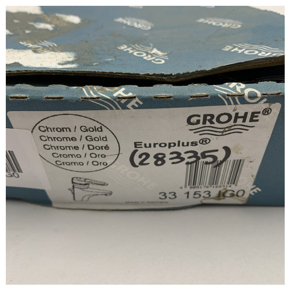 Grohe 33153 Ig0 Europlus Sink Mixer Tap Chrom | Gold Finish