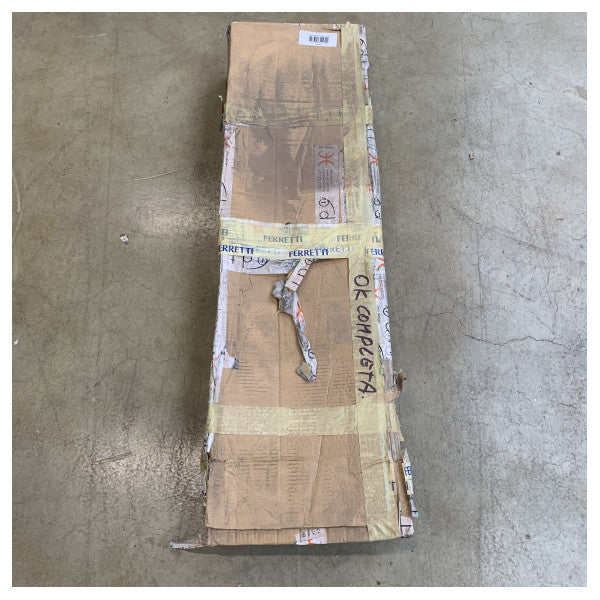 Elka Floor-standing stailess steel outdoor shower column with mixer cartridge and microblower - 7085