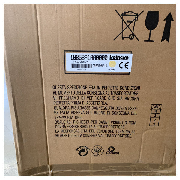 Isotherm Cruise 85 85L frigorífico com compressor 12/24V - CR085NV31A