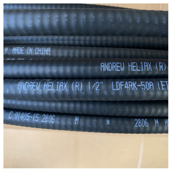 Commscope 35m Marine Coaxial Cable LDF4RK-50A Weatherproof Wireless Connectivity