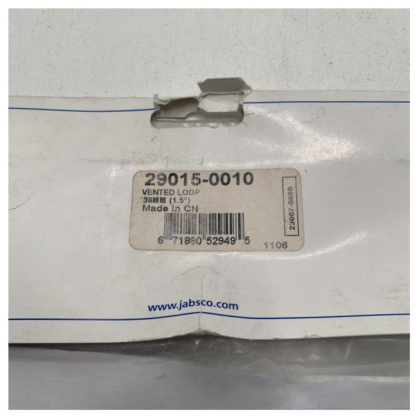 Jabsco 38 mm:n muovinen ilmastin jätevedelle - 29015-0010