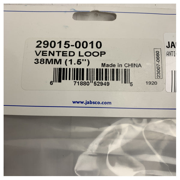 Вентиляційний отвір 38 мм для унітазу Jabsco 29015-0010