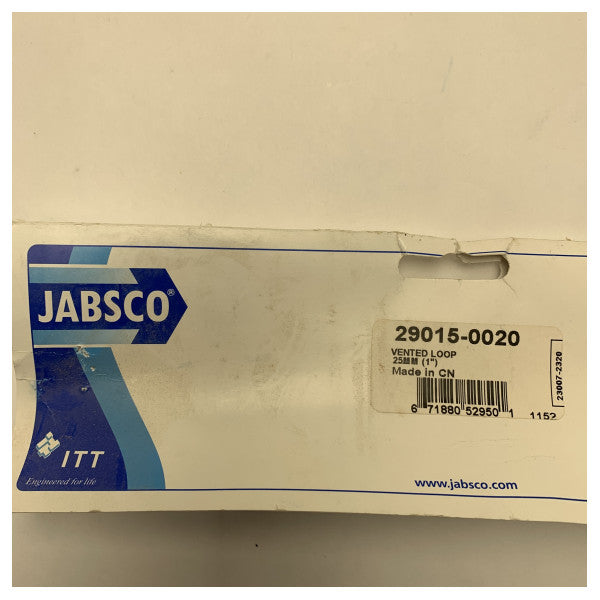 Аератор для унітазу Jabsco 29015-0020 25 мм чорний