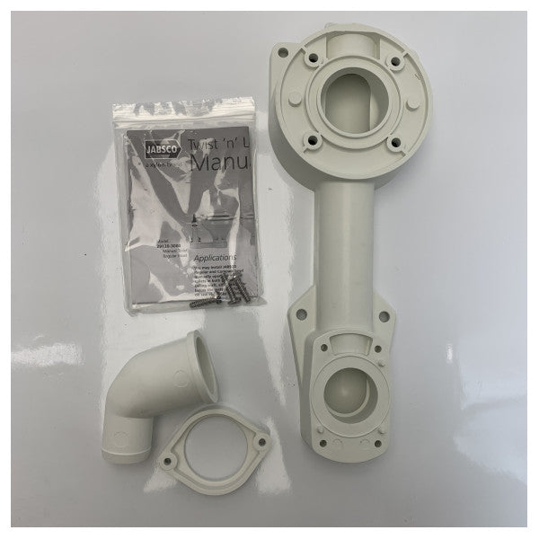 Βάση τουαλέτας γενικής χρήσης Jabsco λευκό - 29041-1000