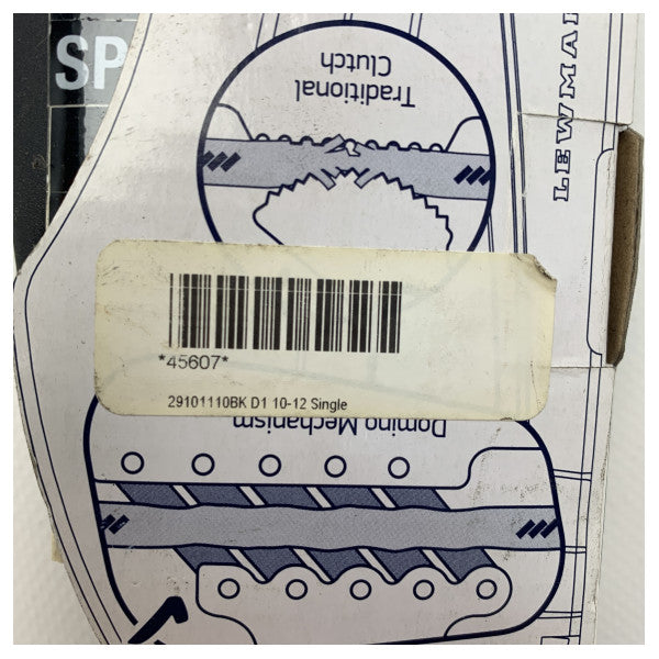 Lewmar 29101112BK DC1 одноканатна муфта 10-12 мм