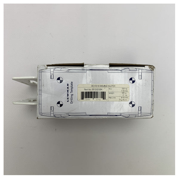 Embraiagem de cabo duplo Lewmar 29101210BK D1 8 a 10 mm
