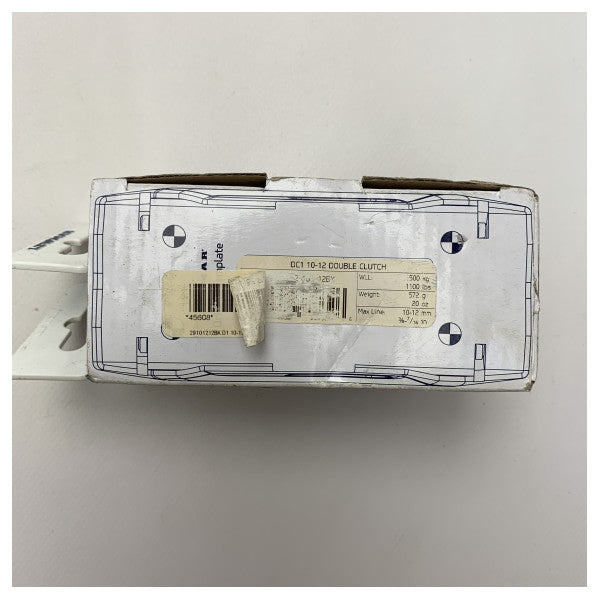 Embraiagem de cabo duplo Lewmar 29101212BK D1 10 a 12 mm