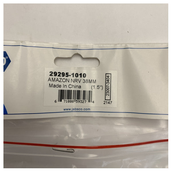 JabSCO 29295-1010 38 mm return valve plastic