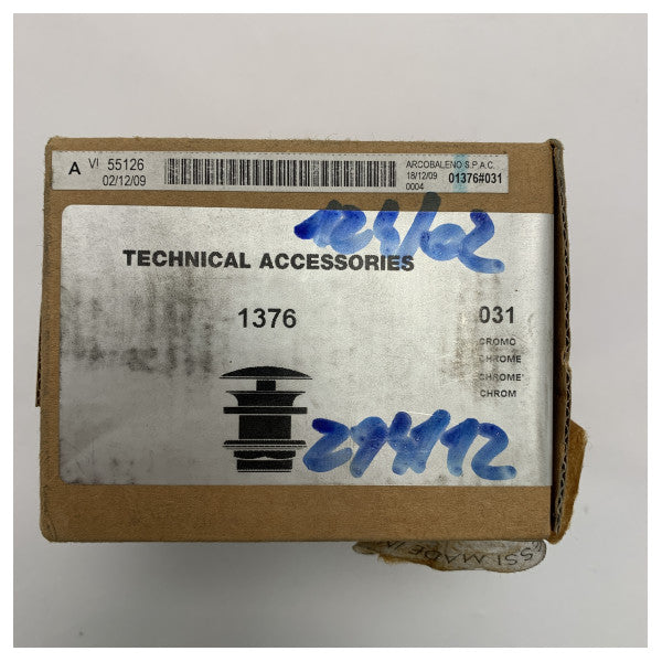 Gessi Sink Plug Edelstahl Chrom - 1376.031