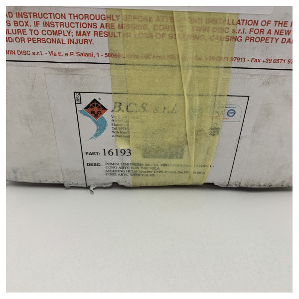 BCS P30BA 30 cc хидравлична помпа за кормилно управление 16193