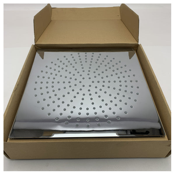 Τετράγωνη κεφαλή ντους θαλάσσης από ανοξείδωτο χάλυβα Elka 200 x 200 mm - 3230