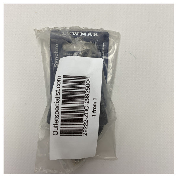 Lewmar 29925004 bloco sincronizador de 50 mm com castelo de 10 mm