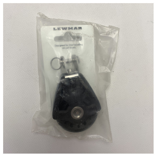 Lewmar 29925021BK Calço de pé de mastro Synchro 50 mm com alavanca de 10 mm