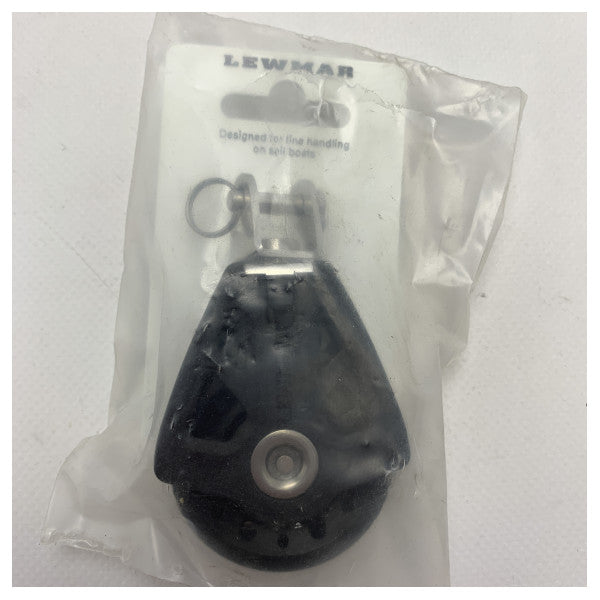 Lewmar 29925021BK Calço de pé de mastro Synchro 50 mm com alavanca de 10 mm