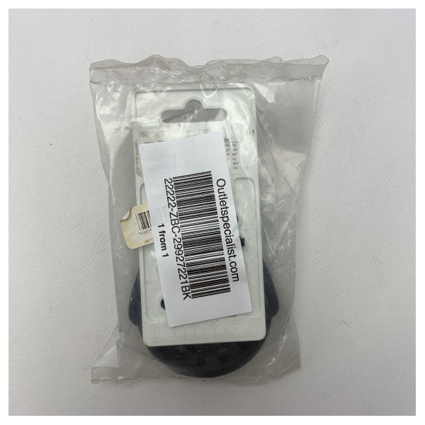 Lewmar 29927221BK Bloco de disco único de 72 mm com manípulo de 12 mm